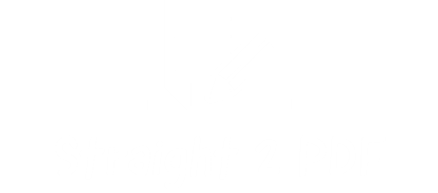 Straight2PDF Logo