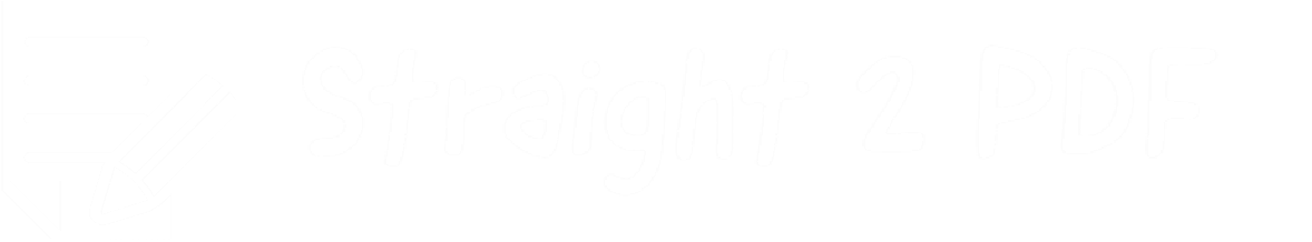 Straight2PDF Logo